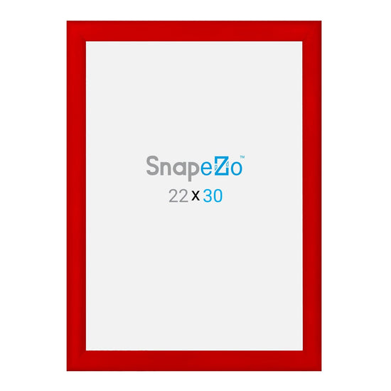 22x30 Red SnapeZo® Snap Frame - 1.2" Profile - Snap Frames Direct