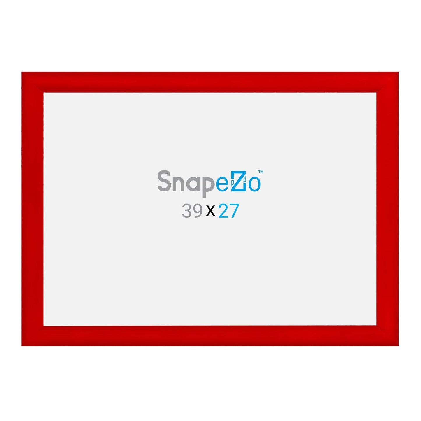 27x39 Red SnapeZo® Snap Frame - 1.2" Profile - Snap Frames Direct