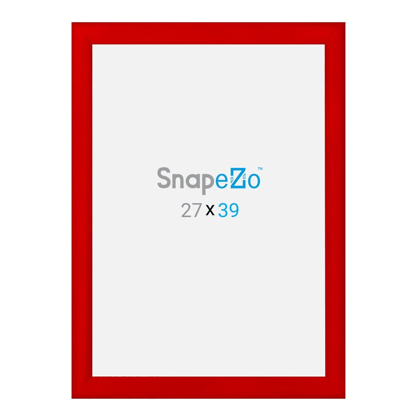 27x39 Red SnapeZo® Snap Frame - 1.2" Profile - Snap Frames Direct