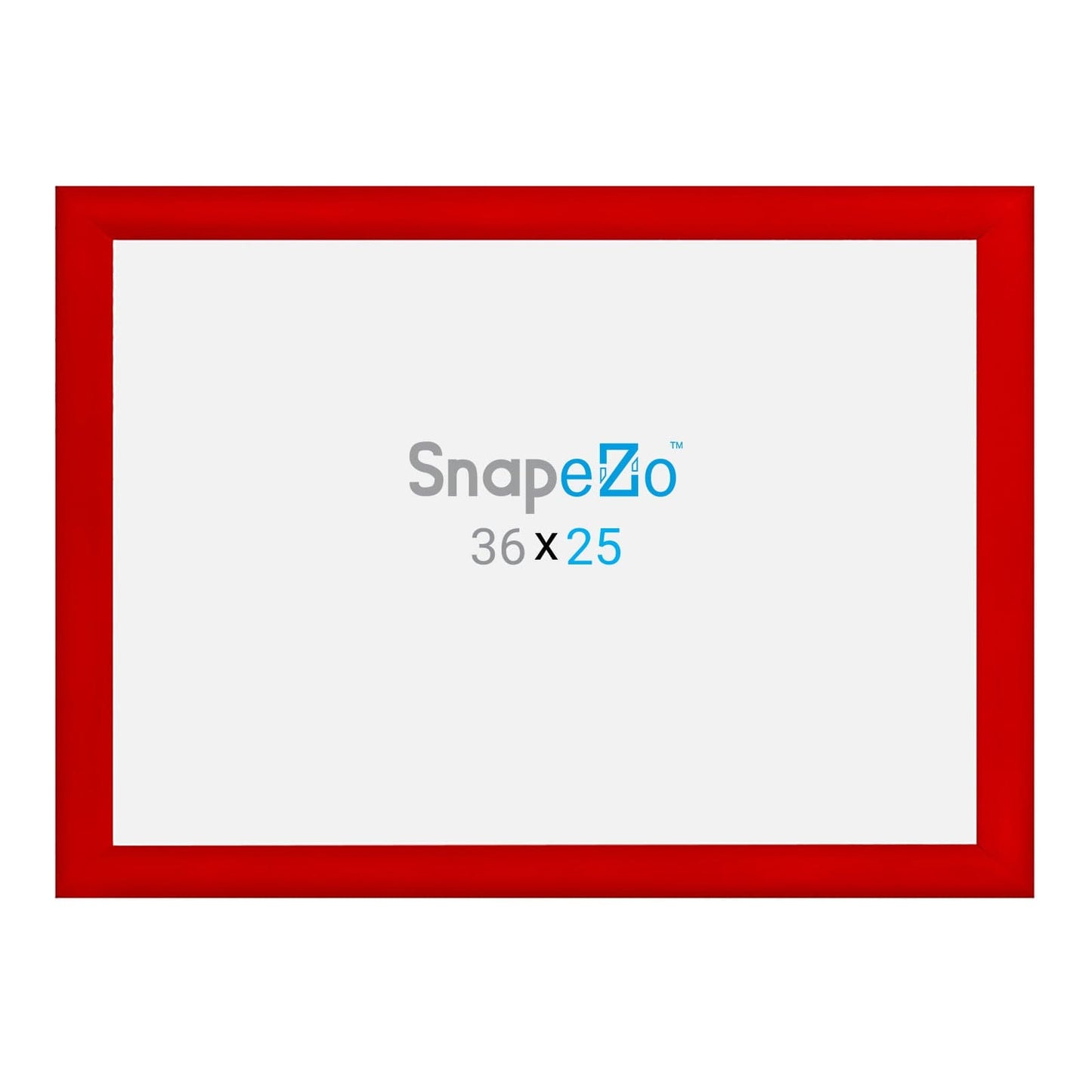 25x36 Red SnapeZo® Snap Frame - 1.2" Profile - Snap Frames Direct