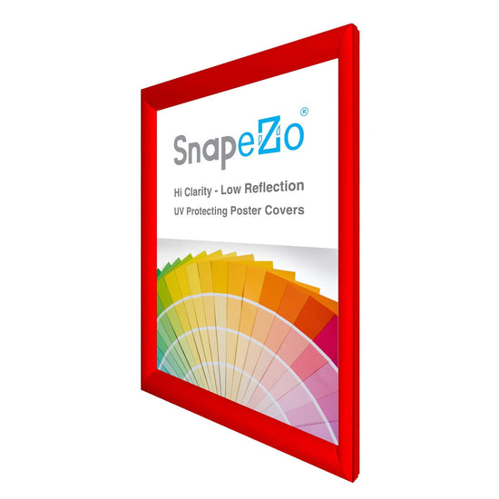 27x38 Red SnapeZo® Snap Frame - 1.2" Profile - Snap Frames Direct