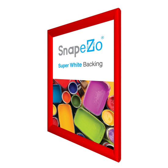 27x37 Red SnapeZo® Snap Frame - 1.2" Profile - Snap Frames Direct