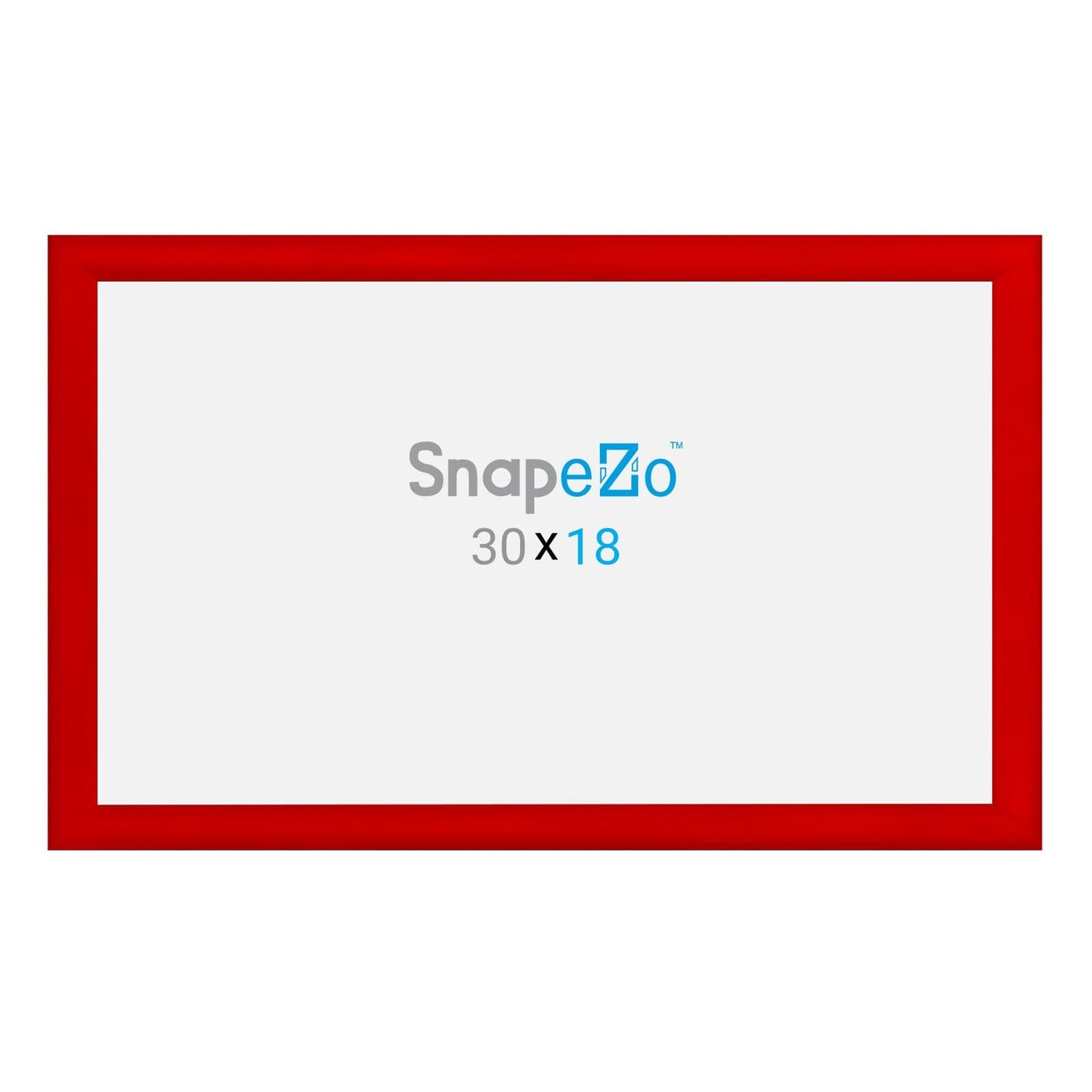 18x30 Red SnapeZo® Snap Frame - 1.2" Profile - Snap Frames Direct