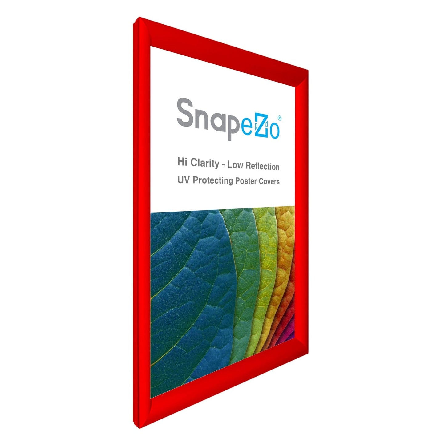 18x30 Red SnapeZo® Snap Frame - 1.2" Profile - Snap Frames Direct