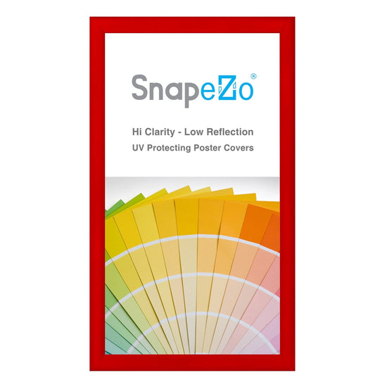 13x24 Red SnapeZo® Snap Frame - 1.2" Profile - Snap Frames Direct