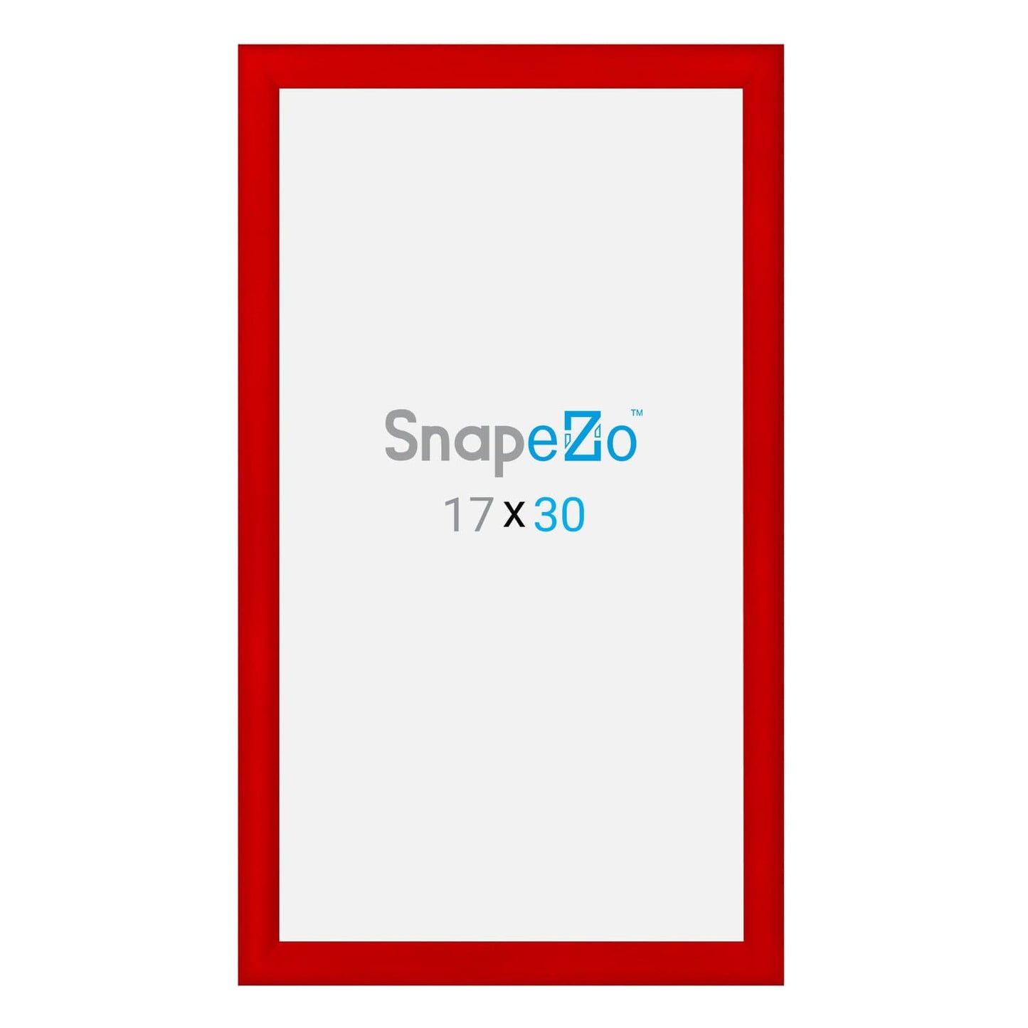 17x30 Red SnapeZo® Snap Frame - 1.2" Profile - Snap Frames Direct