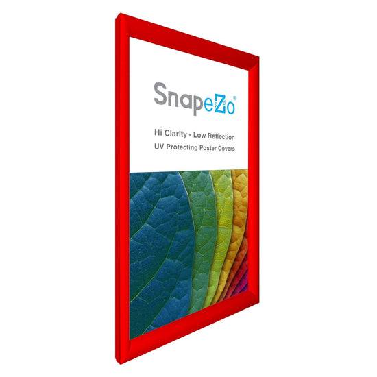 17x30 Red SnapeZo® Snap Frame - 1.2" Profile - Snap Frames Direct