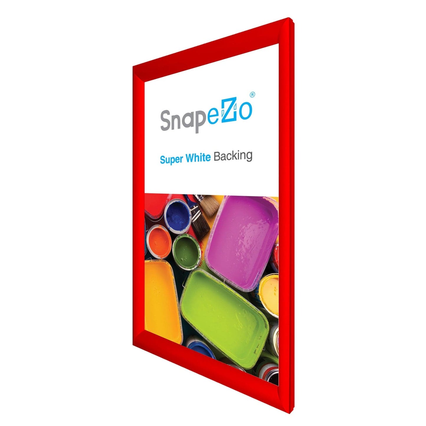 17x30 Red SnapeZo® Snap Frame - 1.2" Profile - Snap Frames Direct