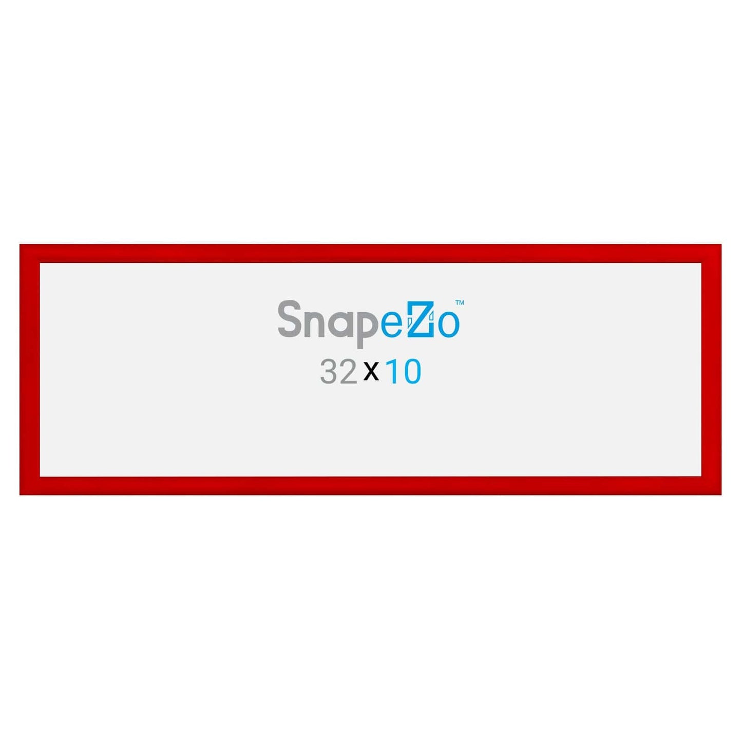 10x32 Red SnapeZo® Snap Frame - 1.2" Profile - Snap Frames Direct