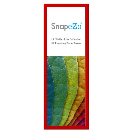 13.5x40 Red SnapeZo® Snap Frame - 1.2" Profile - Snap Frames Direct