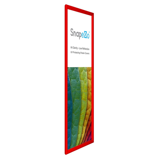 10x29 Red SnapeZo® Snap Frame - 1.2" Profile - Snap Frames Direct