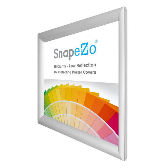 29x30 Silver SnapeZo® Snap Frame - 1.2" Profile - Snap Frames Direct