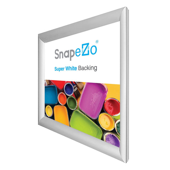 33x33 Silver SnapeZo® Snap Frame - 1.2" Profile - Snap Frames Direct