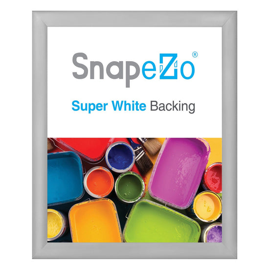 26x32 Silver SnapeZo® Snap Frame - 1.2" Profile - Snap Frames Direct