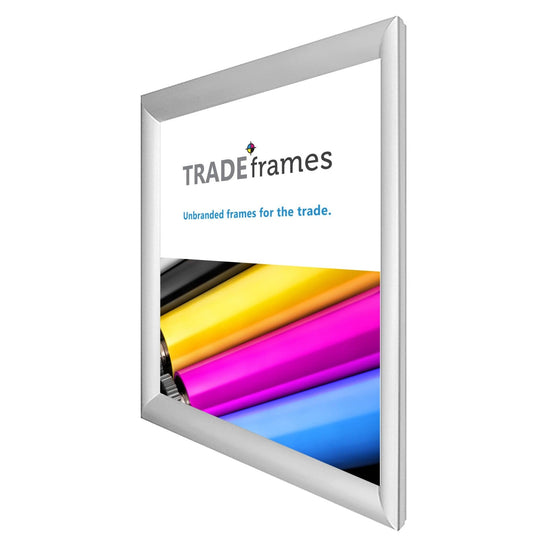 30x36  TRADEframe Silver Snap Frame 30x36 - 1.2 inch profile - Snap Frames Direct