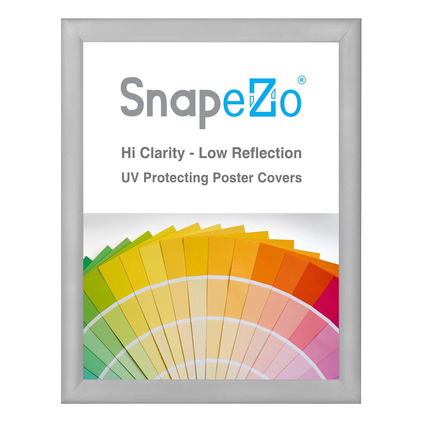 Twin-Pack of 36x48 Silver Snap Frame
