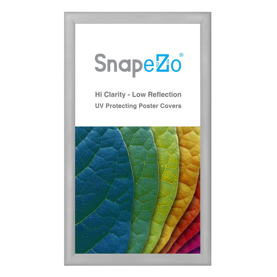 17x30 Silver SnapeZo® Snap Frame - 1.2" Profile - Snap Frames Direct