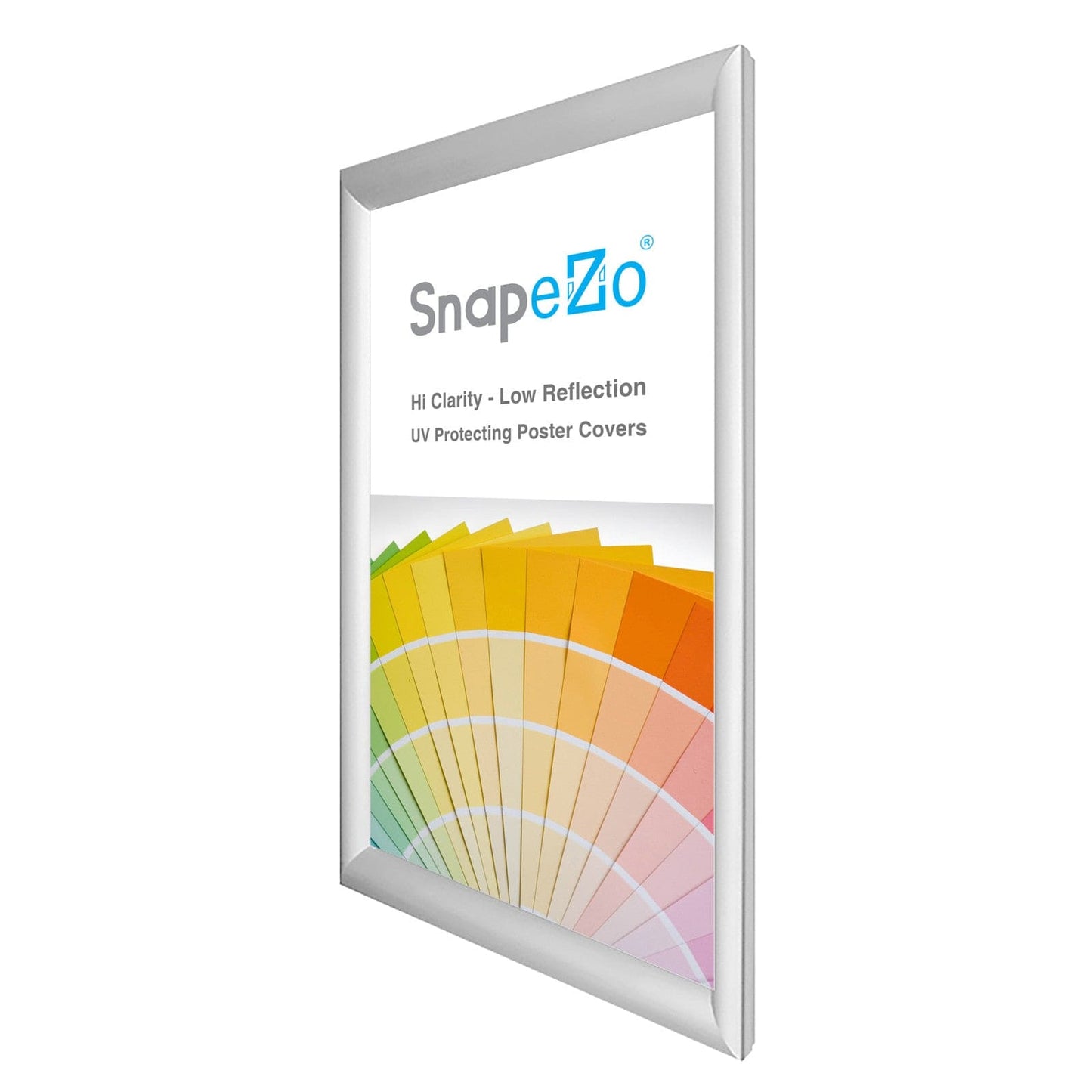 17x30 Silver SnapeZo® Snap Frame - 1.2" Profile - Snap Frames Direct