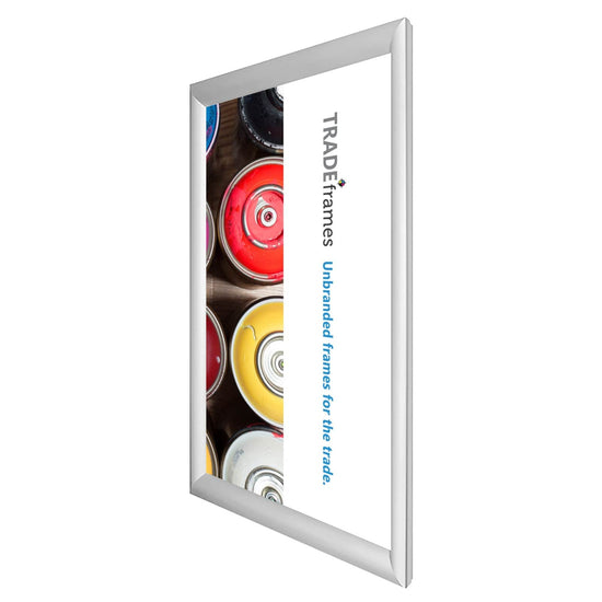 24x48  TRADEframe Silver Snap Frame 24x48 - 1.2 inch profile - Snap Frames Direct