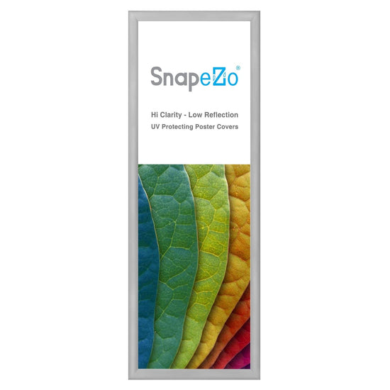 10x30 Silver SnapeZo® Snap Frame - 1.2" Profile - Snap Frames Direct