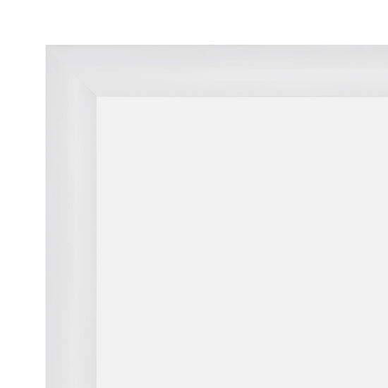 28x28 White SnapeZo® Snap Frame - 1.2" Profile - Snap Frames Direct
