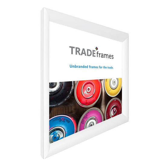 36x36 TRADEframe White Snap Frame 36x36 - 1.2 inch profile - Snap Frames Direct