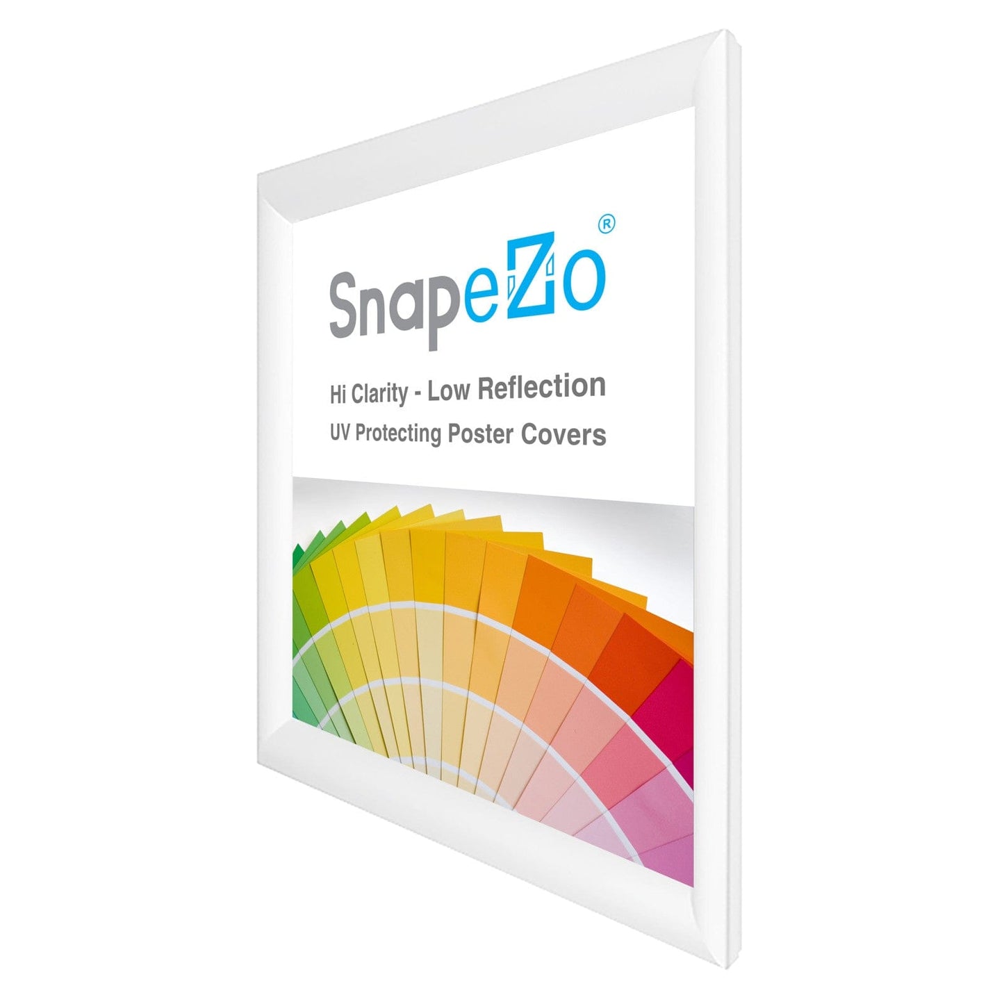 25x30 White SnapeZo® Snap Frame - 1.2" Profile - Snap Frames Direct
