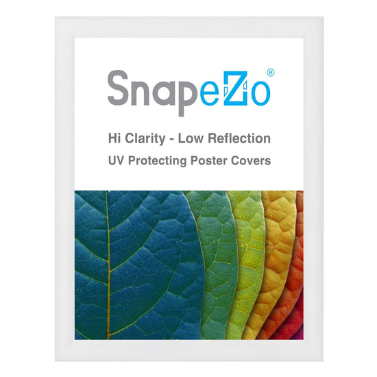 24x30 White SnapeZo® Snap Frame - 1.2" Profile - Snap Frames Direct