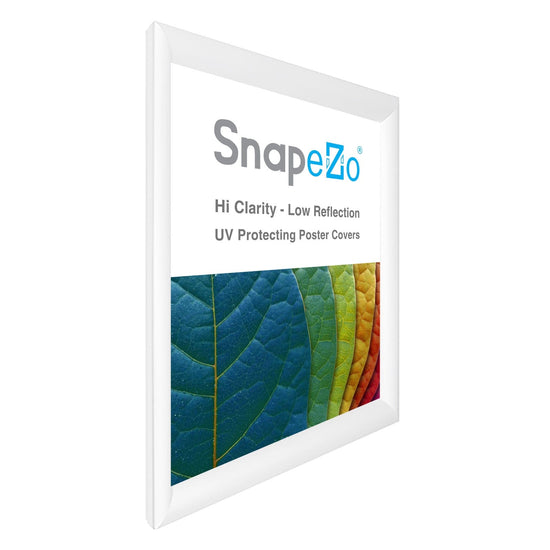24x30 White SnapeZo® Snap Frame - 1.2" Profile - Snap Frames Direct