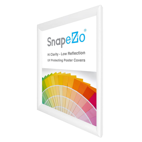 24x32 White SnapeZo® Snap Frame - 1.2" Profile - Snap Frames Direct