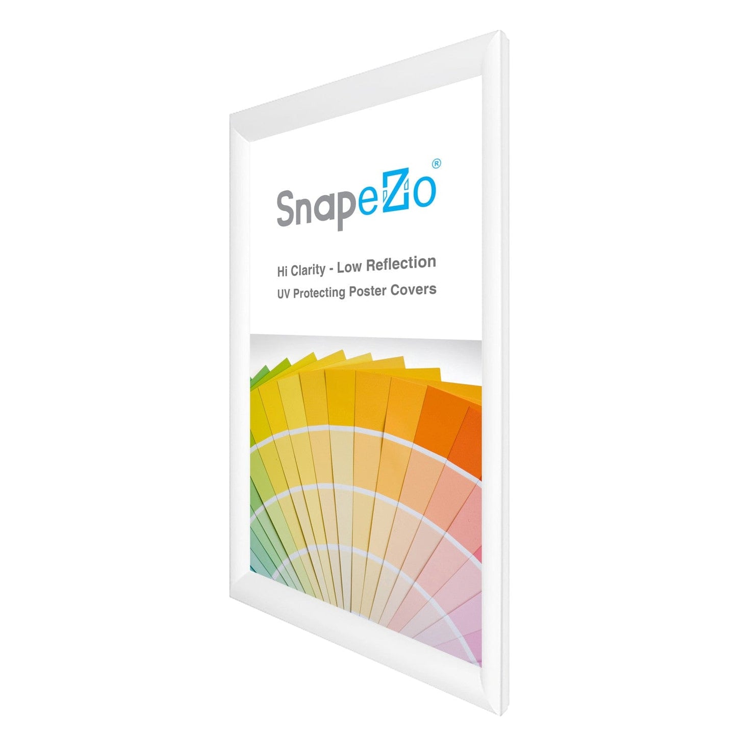 20x36 White SnapeZo® Snap Frame - 1.2" Profile - Snap Frames Direct
