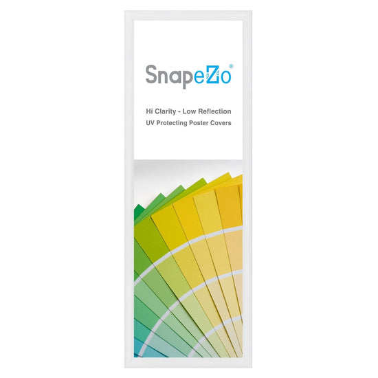 10x32 White SnapeZo® Snap Frame - 1.2" Profile - Snap Frames Direct