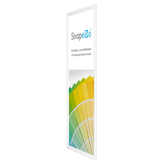 10x30 White SnapeZo® Snap Frame - 1.2" Profile - Snap Frames Direct