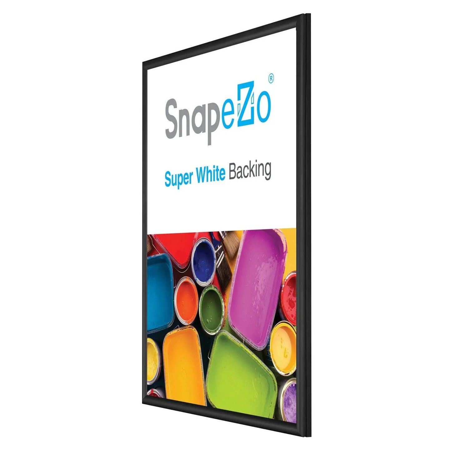 18x24 Black SnapeZo® Snap Frame - 0.6" Profile - Snap Frames Direct