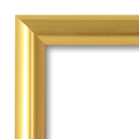 36x48 Gold Effect Poster Frame 1.25 Inch SnapeZo® - Snap Frames Direct