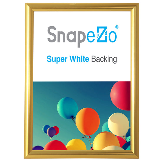 13x19 Gold Effect Poster Frame 1 Inch Snapezo®