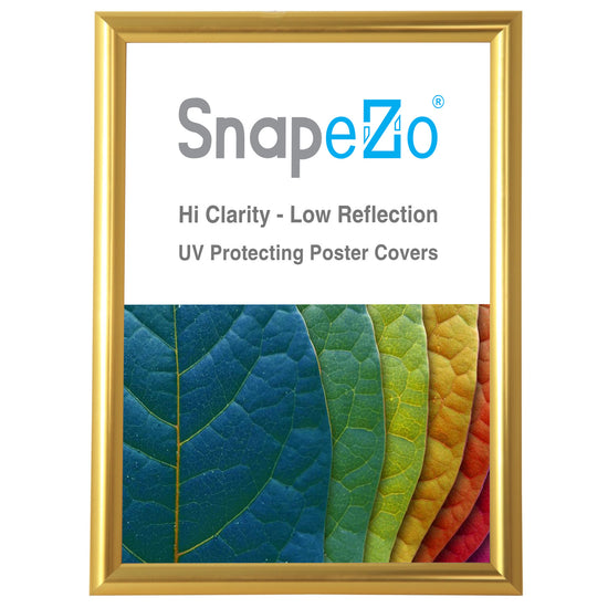 11.7 x 16.5 (A3 Euro Size) Gold Effect Document Frame 1 Inch Snapezo®