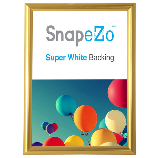 11x17 Gold Effect Diploma Frame 1 Inch SnapeZo® - Snap Frames Direct