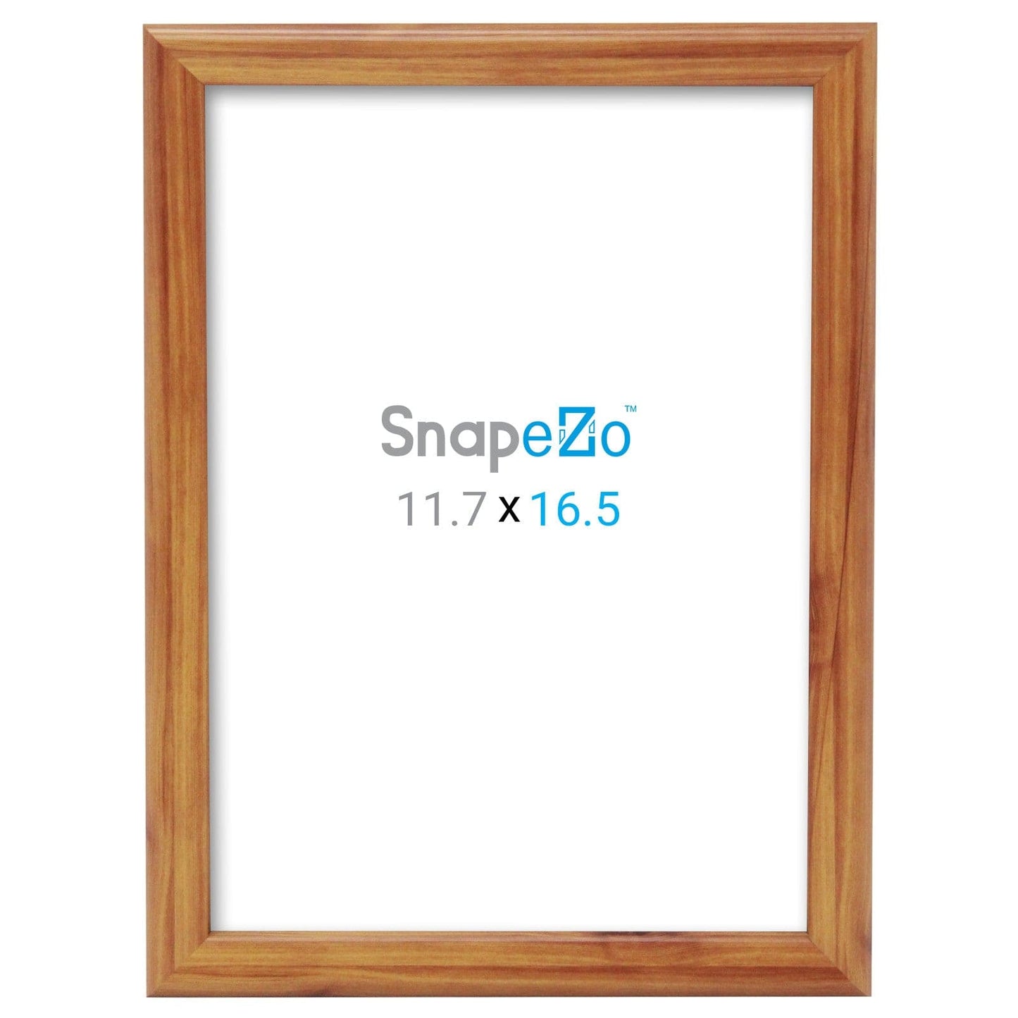 A3 Wood Effect Document Frame 1 Inch SnapeZo® - Snap Frames Direct