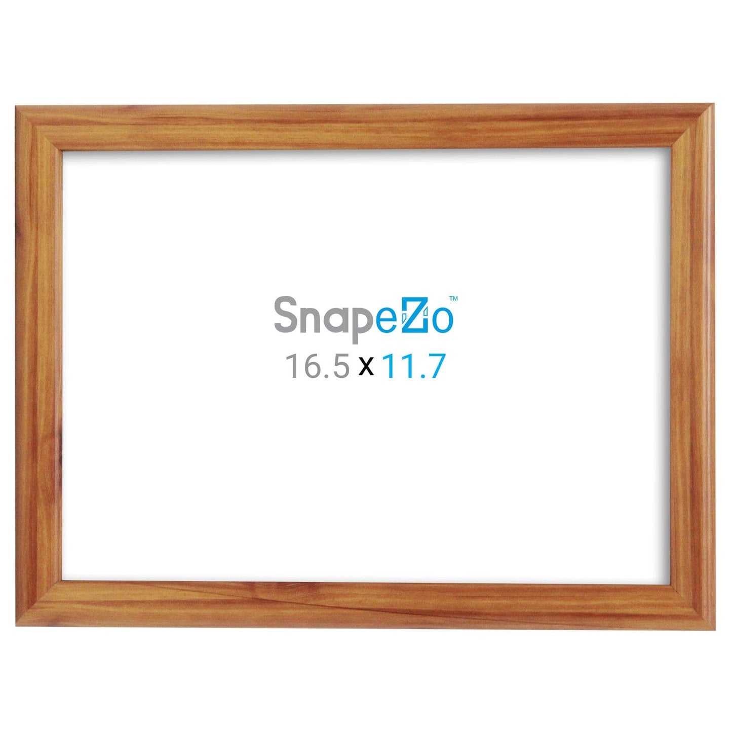 A3 Wood Effect Document Frame 1 Inch SnapeZo® - Snap Frames Direct