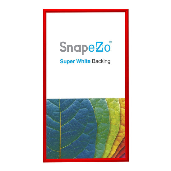 16x30 Red SnapeZo® Snap Frame - 1.2" Profile - Snap Frames Direct
