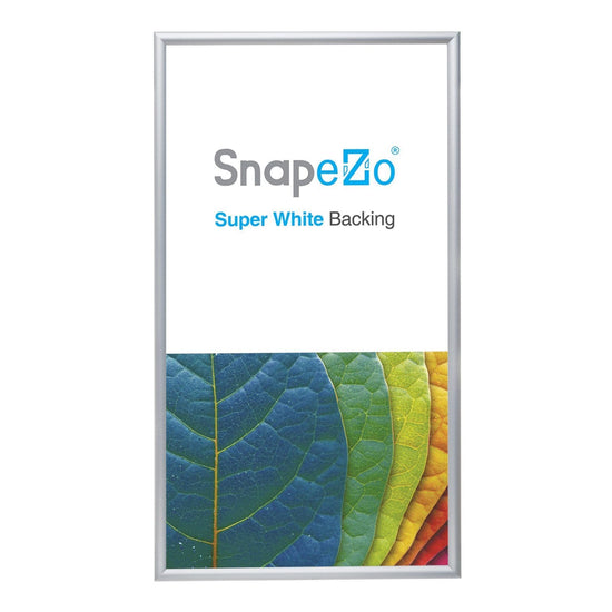 16x30 Silver SnapeZo® Snap Frame - 1.2" Profile - Snap Frames Direct