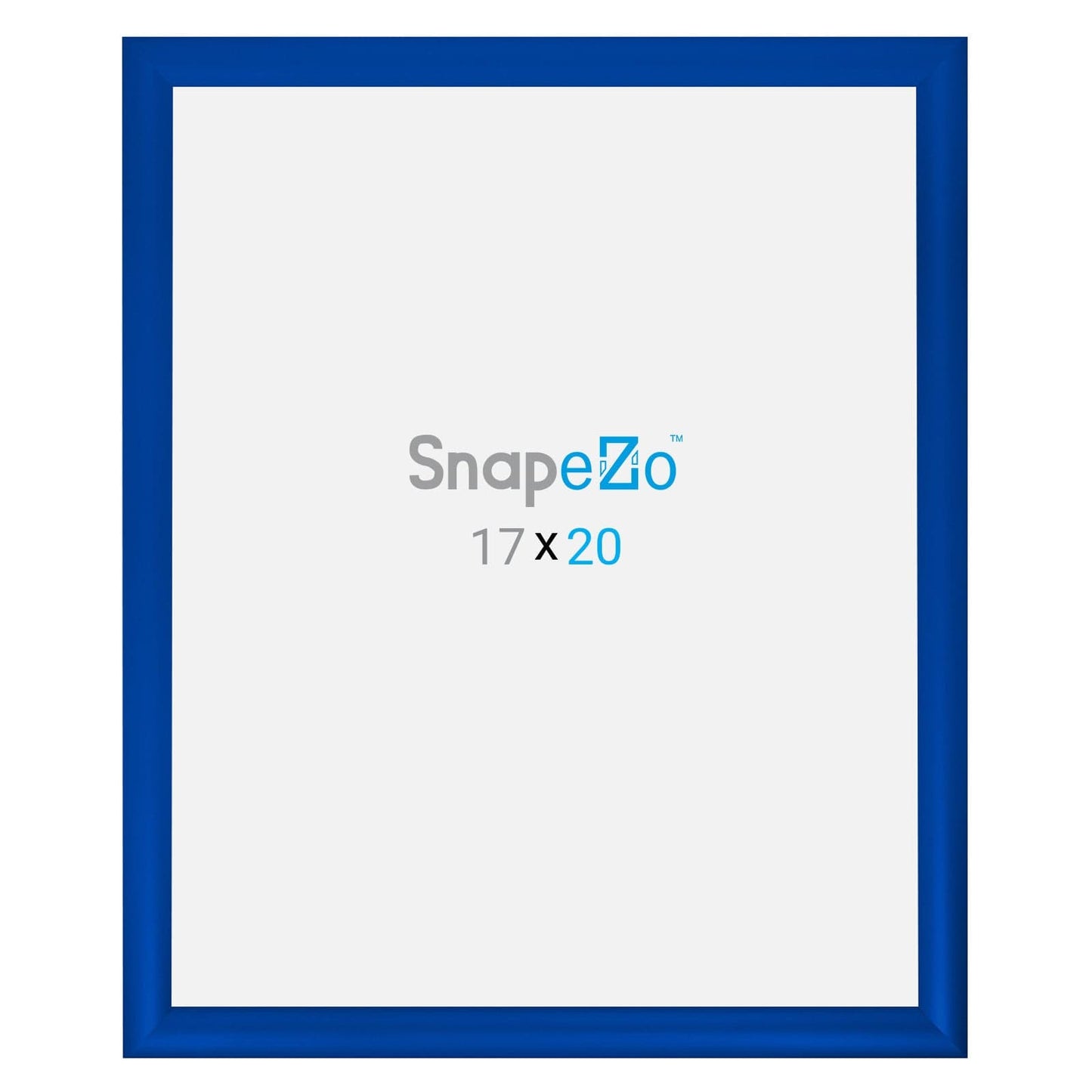 17x20 Blue SnapeZo® Snap Frame - 1.2" Profile - Snap Frames Direct