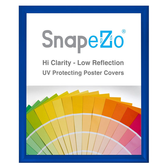 17x20 Blue SnapeZo® Snap Frame - 1.2" Profile - Snap Frames Direct