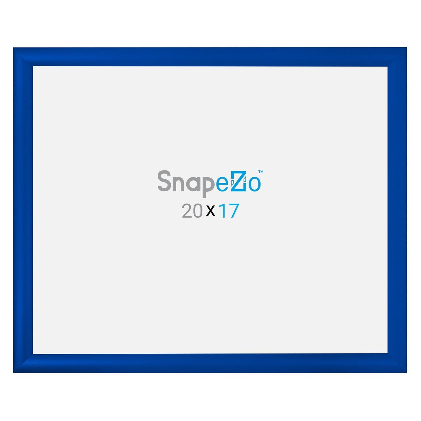 17x20 Blue SnapeZo® Snap Frame - 1.2" Profile - Snap Frames Direct