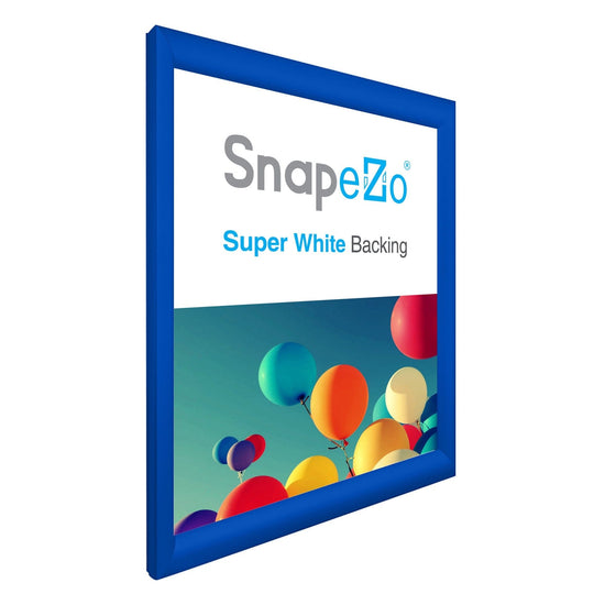 13x16 Blue SnapeZo® Snap Frame - 1.2" Profile - Snap Frames Direct