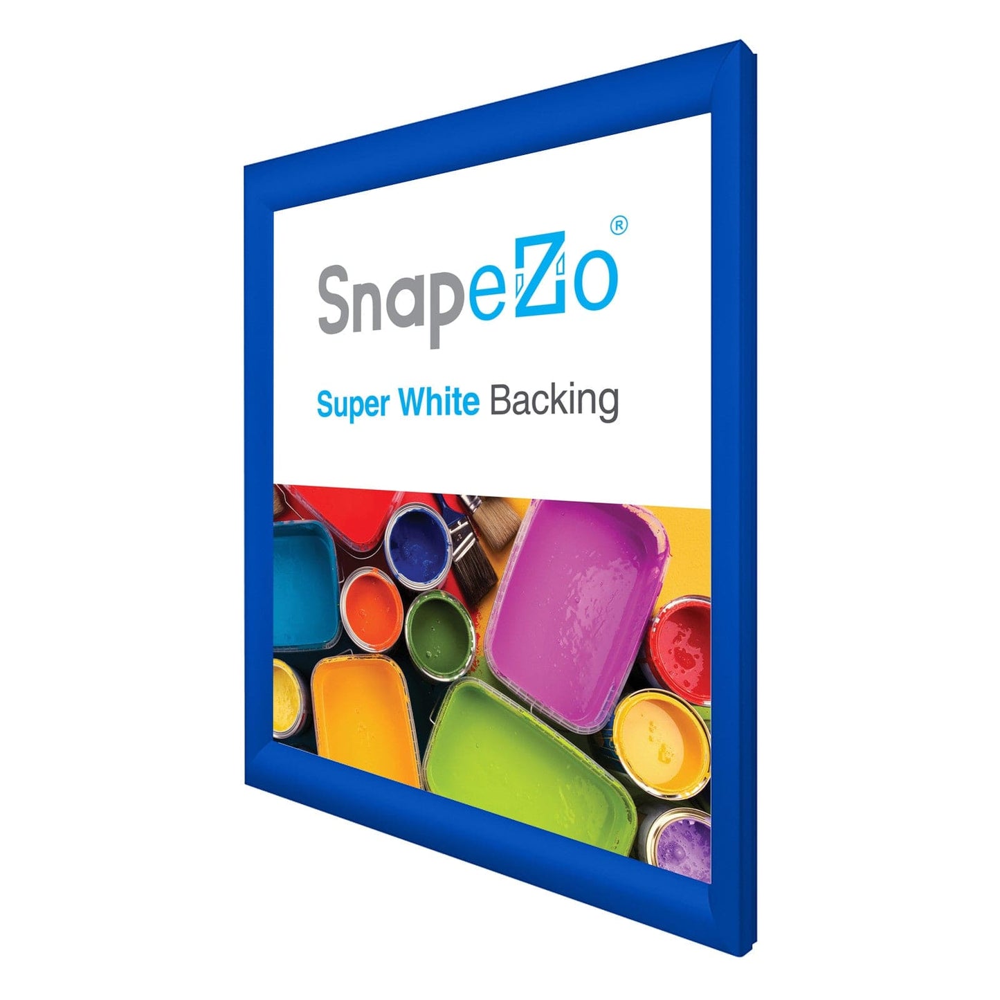 18x22 Blue SnapeZo® Snap Frame - 1.2" Profile - Snap Frames Direct