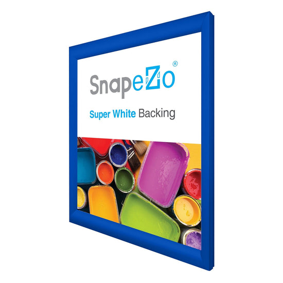 13x16 Blue SnapeZo® Snap Frame - 1.2" Profile - Snap Frames Direct
