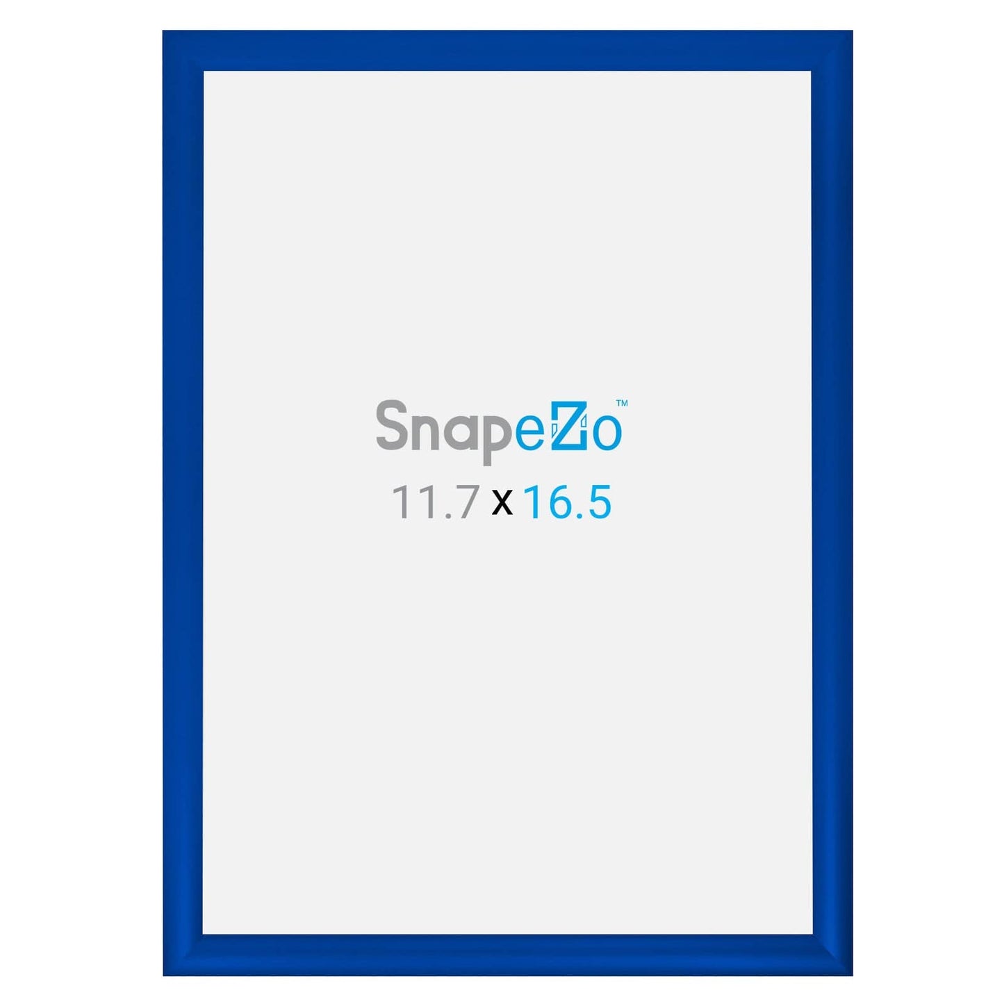 A3 Blue SnapeZo® Snap Frame - 1.2" Profile - Snap Frames Direct