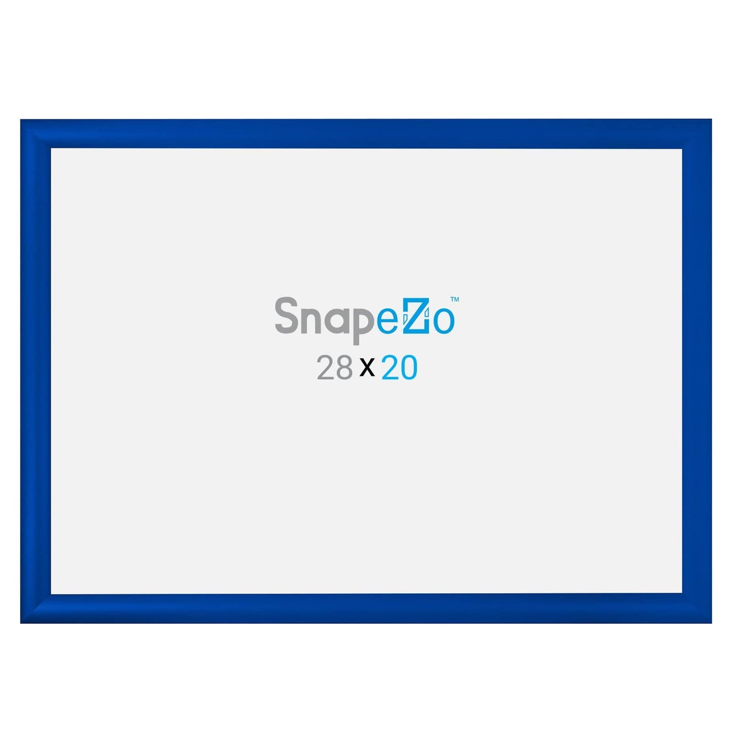 20x28 Blue SnapeZo® Snap Frame - 1.2" Profile - Snap Frames Direct
